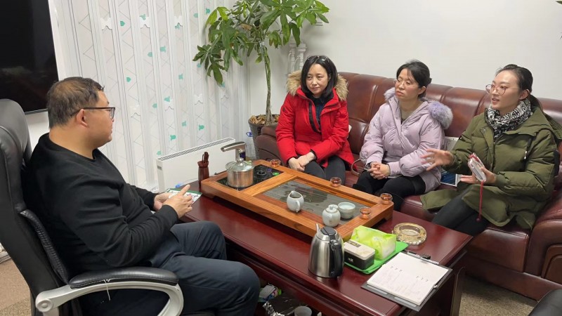 太阳集团tyc234cc（乡镇建设学院）赴沈阳市原野景观设计有限公司开展实地调研 (1)