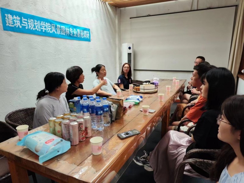 太阳集团tyc234cc风景园林教研室赴浑南区祝家街道调研 (1)