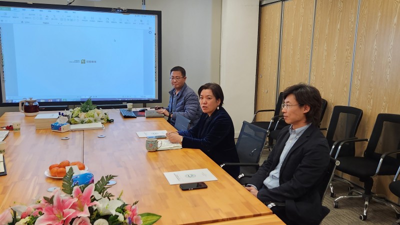 太阳集团tyc234cc赴田园景观设计有限公司调研 (1)